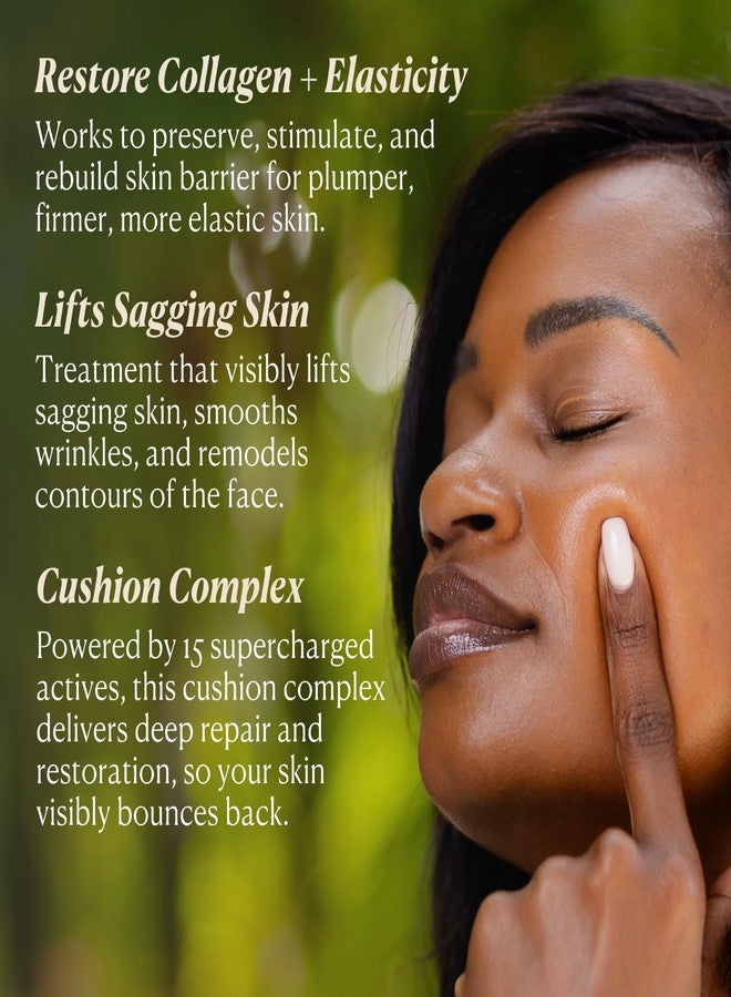 Nakery Collagen Cushion Pressed Serum, Anti Aging Face Cream and Hydrating Serum with Retinol and Peptides, Skin Tightening Cream for Wrinkles and Stretch Marks, Smooths Texture, Made in USA - Image 4